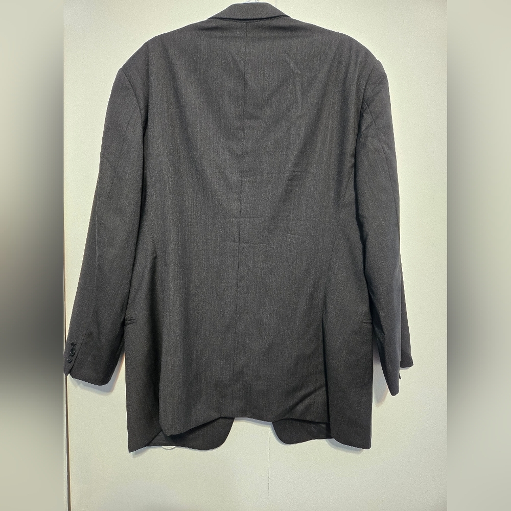 Armani Collezioni 44L Gray Blazer Sport Coat Made in Italy Mens Saks Fifth Ave - Picture 9 of 10